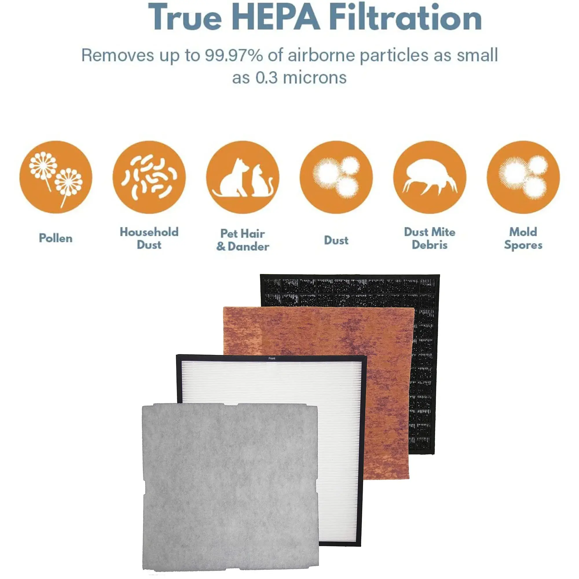 Rabbit Air MinusA2 replacement filter image 3